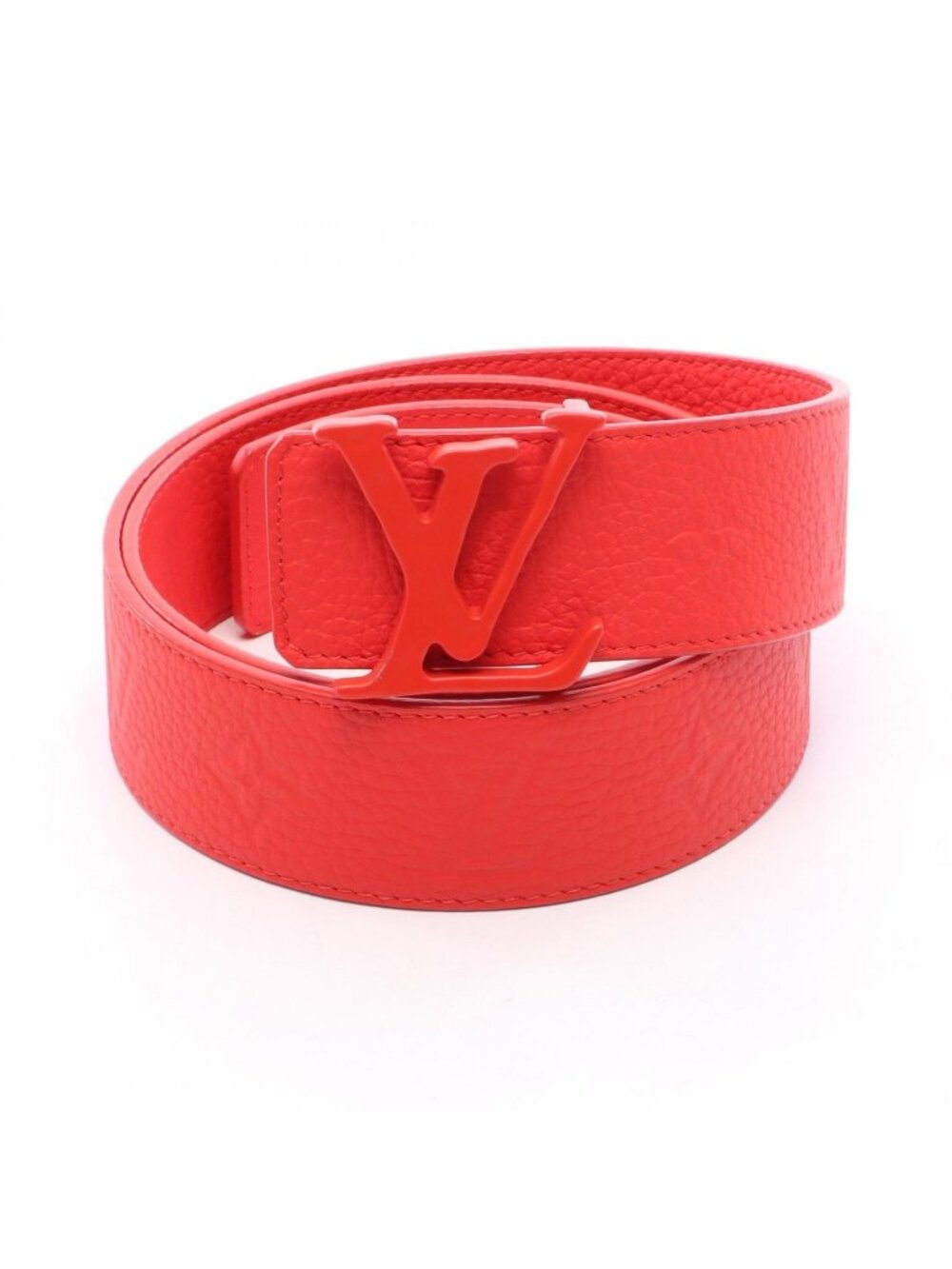 Louis Vuitton Belt Ceinture LV Shape Reversible Leather